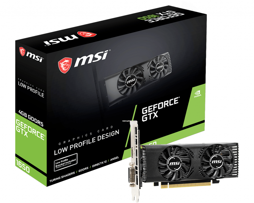 GeForce GTX 1650搭載グラフィックカード「GeForce GTX 1650 4GT LP